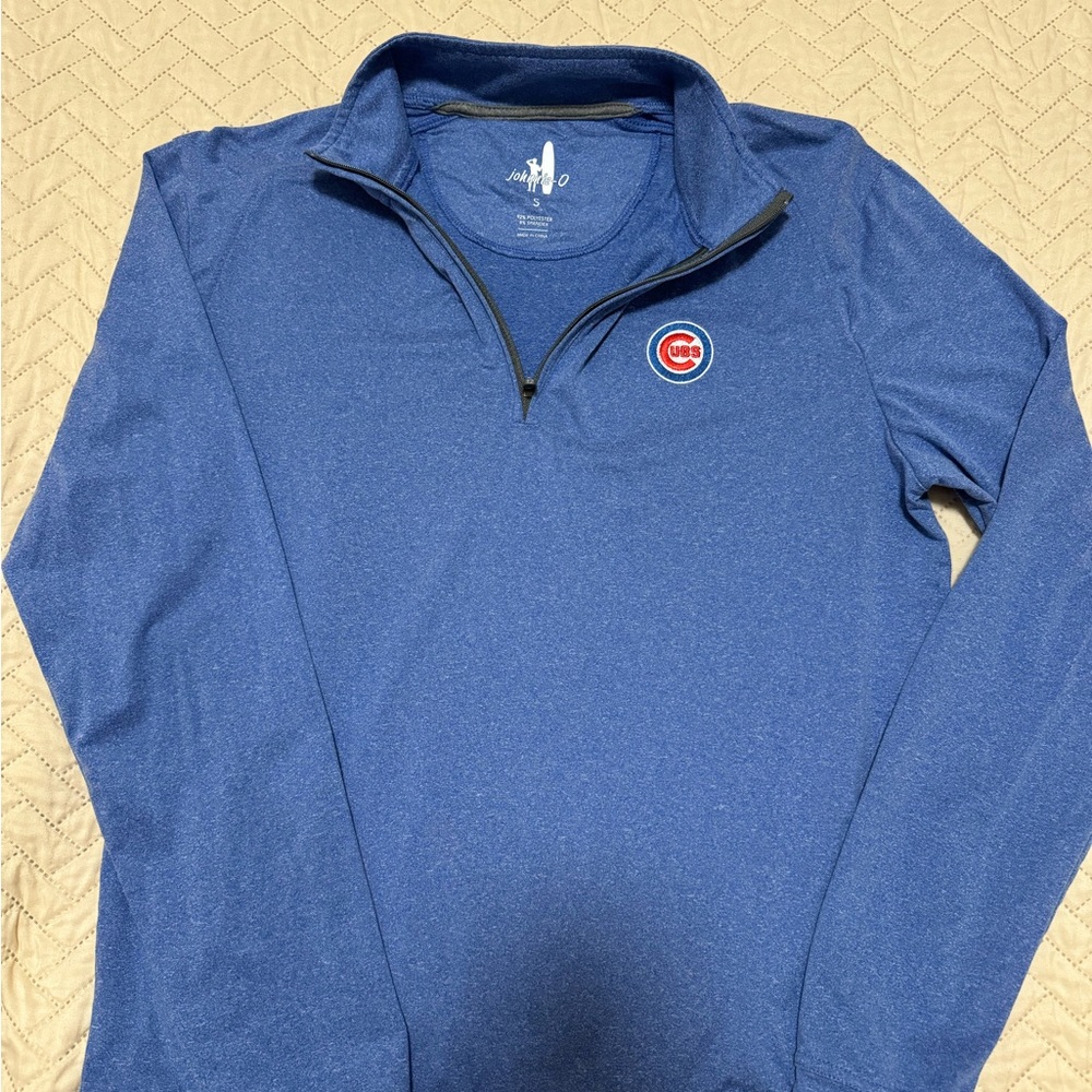 Johnnie-O: Men’s Chicago Cubs Qtr Zip